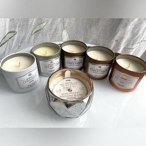 Variety of scented small candles - 3oz.